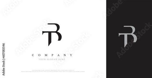 Initial TB Logo Design Vector 