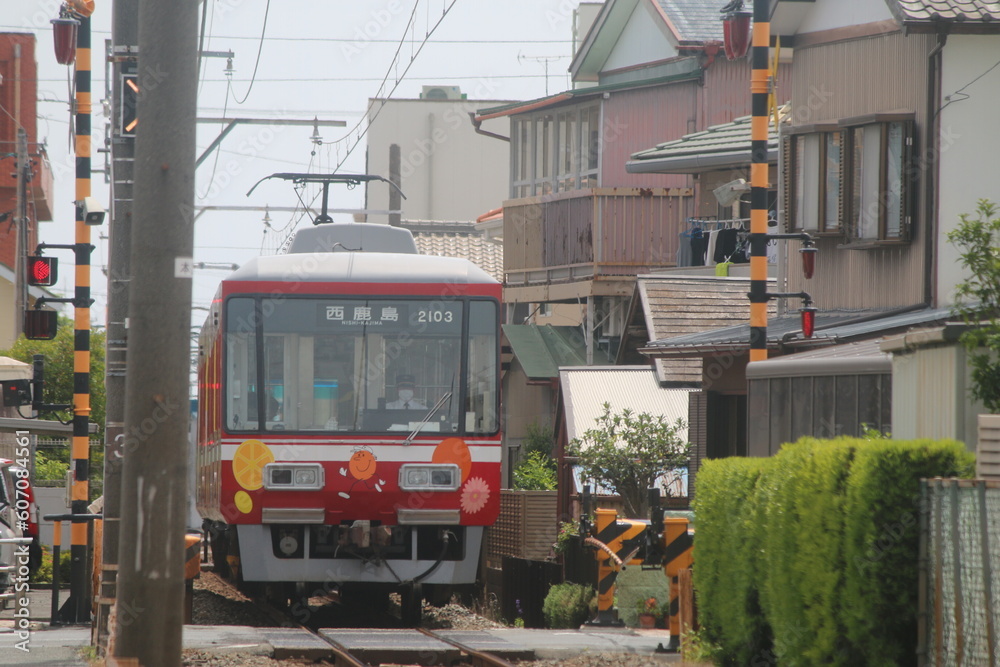 Fototapeta premium 遠州鉄道の電車