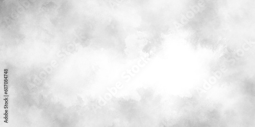 Abstract border shape cloudy silver ink effect white paper texture, Old and grainy white or grey grunge texture, black and whiter background with puffy smoke, white background illustration.