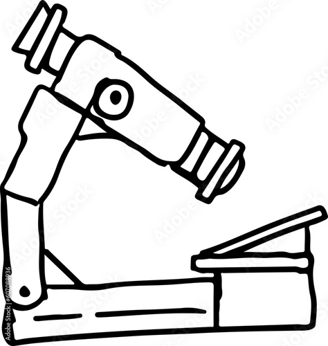 Sketch science safety goggle