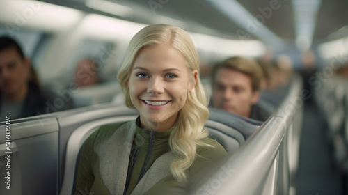 business class, young adult...