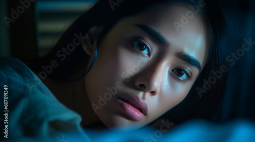 sad young teenager girl woman