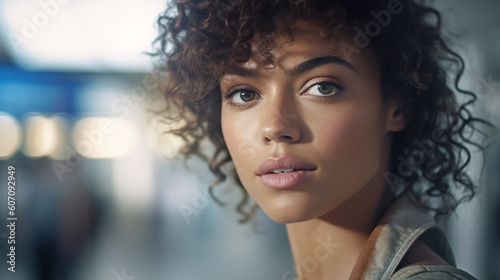 young adult woman looking f...