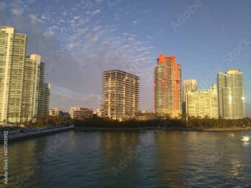 Vue de Miami en Floride