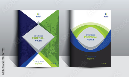 Business Proposal Cover Design Template is adept at the Multipurpose Project such as an annual report, brochure, flyer, poster, presentation, catalog, cover, booklet, website, magazine, portfolio, etc