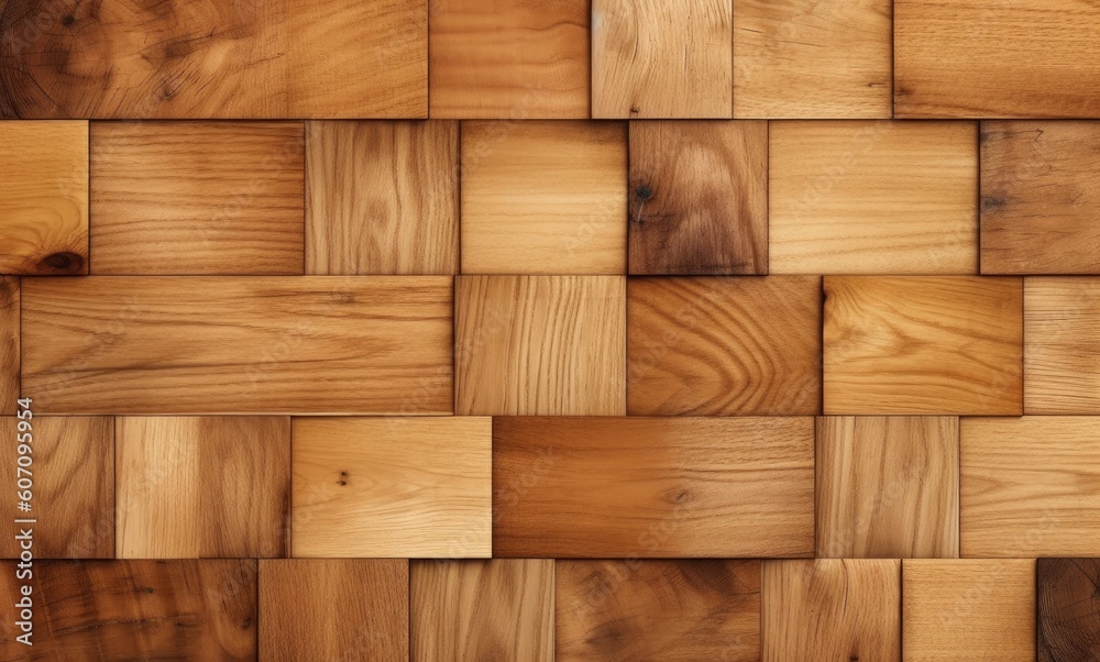 Wooden bar tile texture. Generative AI Wooden bar tile texture. Generative AI