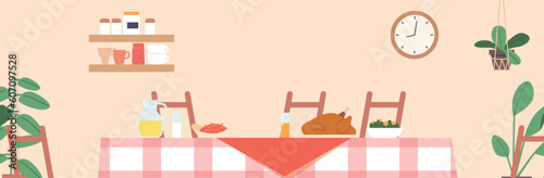 Feast-worthy Table Showcasing A Delicious Turkey Meal With Savory Stuffing, Flavorful And Delectable Desserts