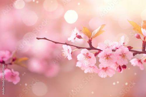 beautiful flowers on background