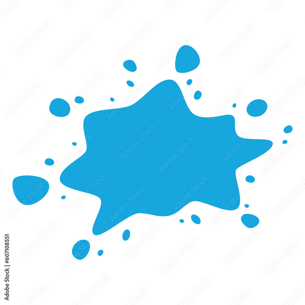 Obraz premium splash water drop wet bubble