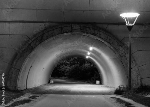 Light at the end of the tunnel... photo