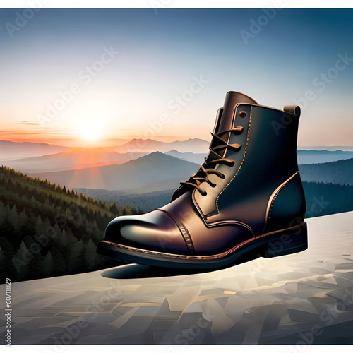 skates on the beach. shoe, leather, shoes, boot, fashion, footwear, clothing, brown, black, pair, foot, boots, men,
