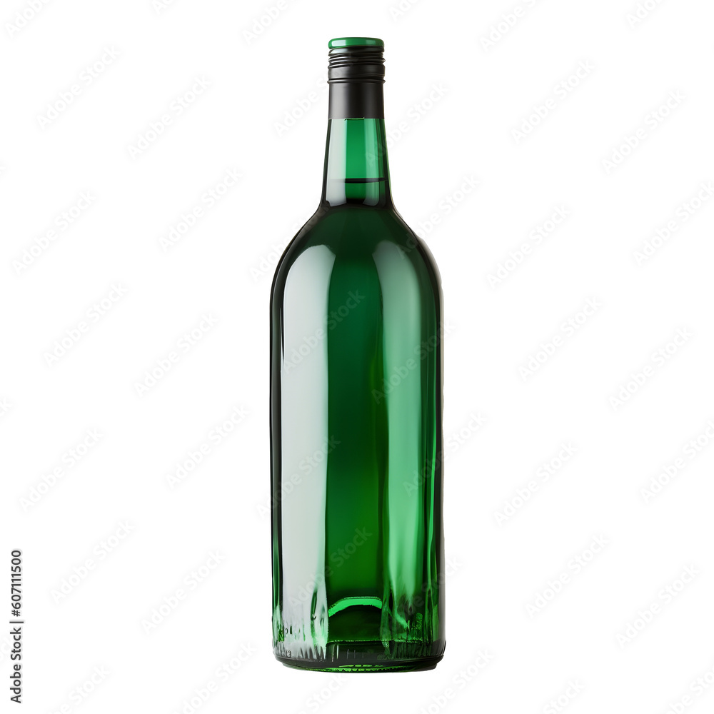 green wine bottle isolated transparent background green wine bottle isolated transparent background