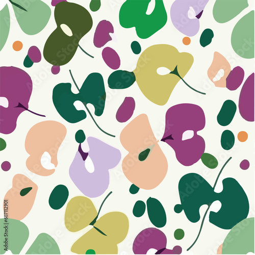 Wallpaper Mural cute simple sweet pea pattern, cartoon, minimal, decorate blankets, carpets, for kids, theme print design
 Torontodigital.ca