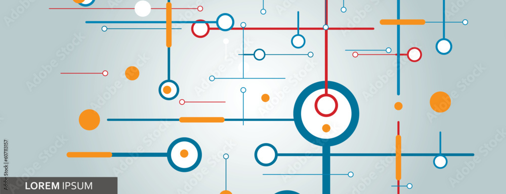 Global network technology concept. Network nodes plexus background. Circle nodes and line elements. Data blockchain vector Global network technology concept. Network nodes plexus background. Circle nodes and line elements. Data blockchain vector