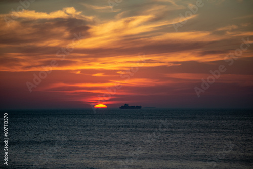 morning sunrise over atlantic ocean in virginia beach virginia © digidreamgrafix