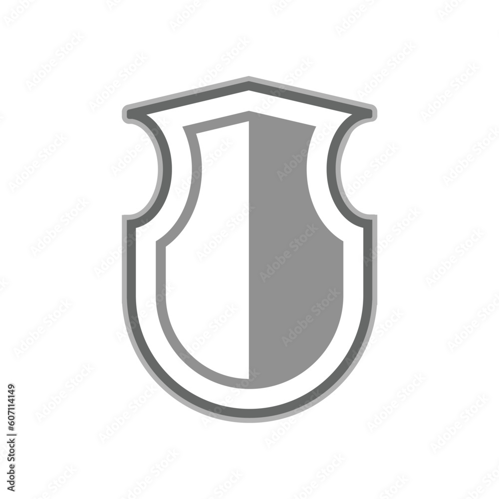 shield icon design vector template