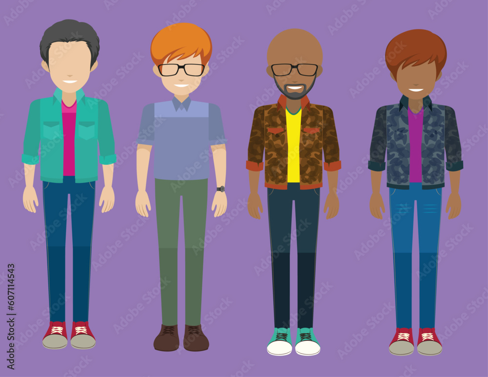 Faceless men vector by the greatest graphics Faceless men vector by the greatest graphics
