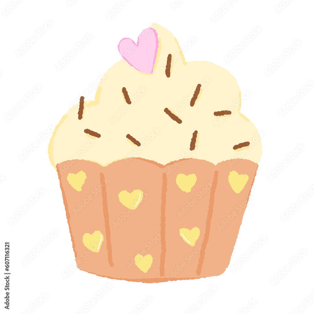 cupcake with cherry cupcake with cherry