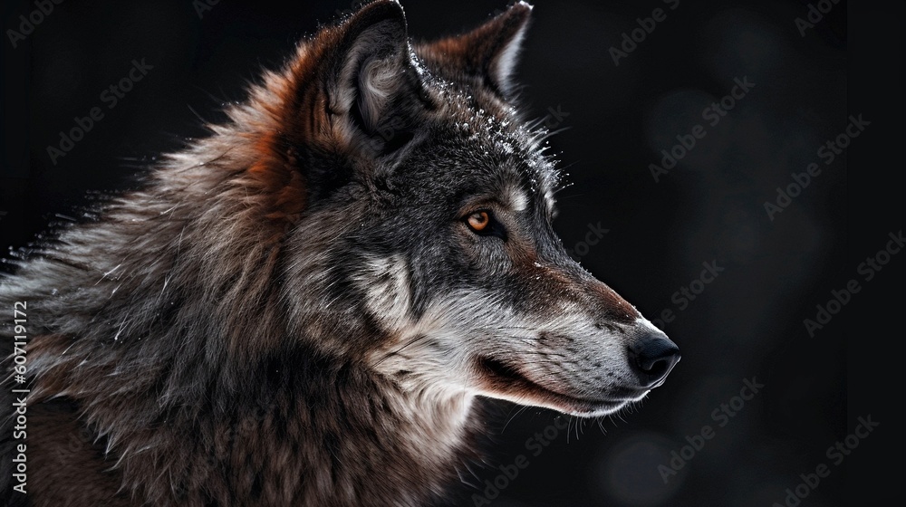 gray wolf lupus generative ai gray wolf lupus generative ai