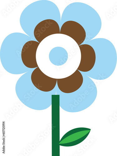 blue flower