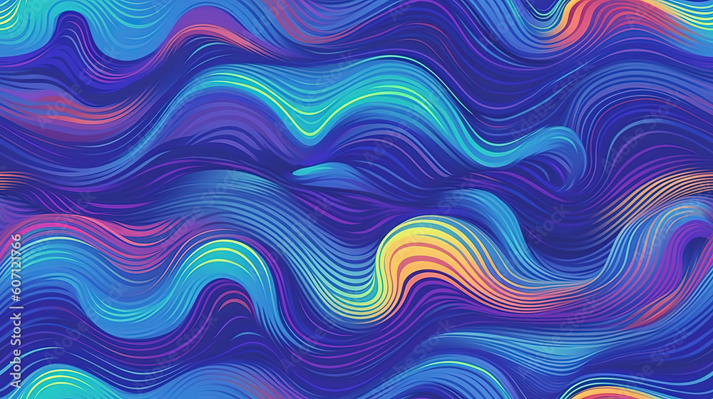 Fototapeta premium Psychic Waves