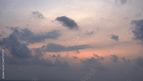 Clouds at sunset, Vung Tau, Vietnam