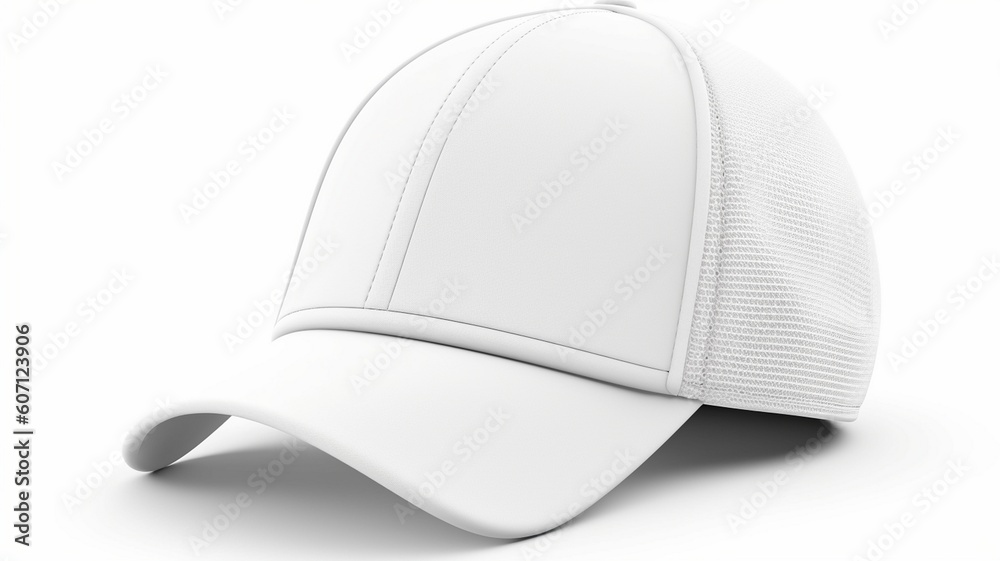 Fototapeta premium baseball cap isolated on white background Generative AI