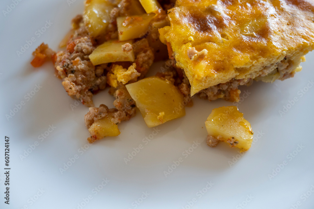 Moussaka - a traditional Balkan specialty Moussaka - a traditional Balkan specialty