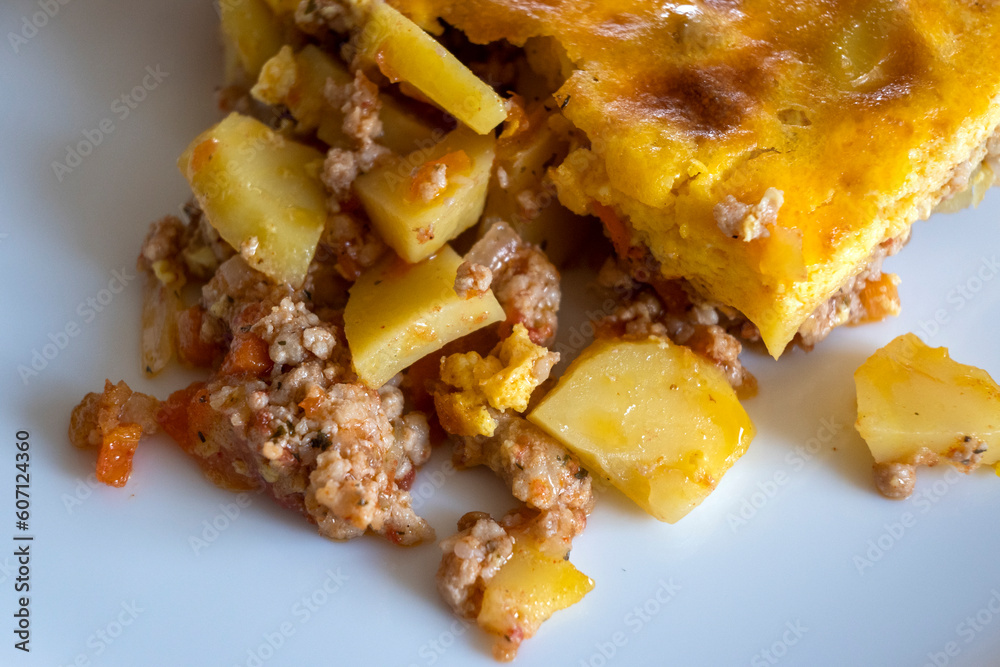 Moussaka - a traditional Balkan specialty Moussaka - a traditional Balkan specialty