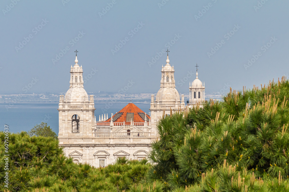 Lisbon, Portugal - april 24, 2018: Culture through history, art and architecture in tourism travel in the city of Lisbon.