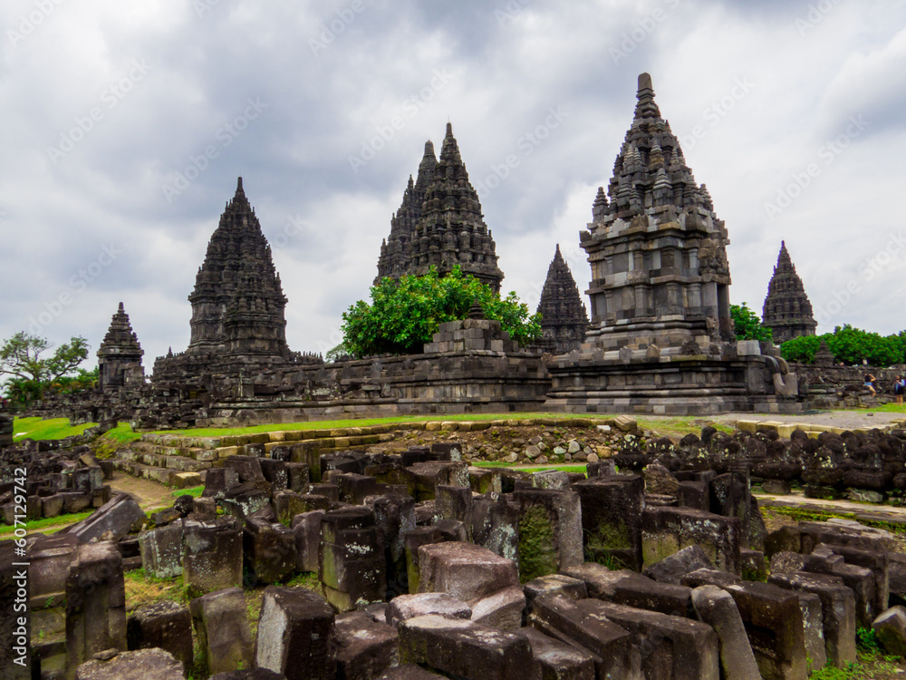 Obraz premium Prambanan Temple, Java, Indonesia