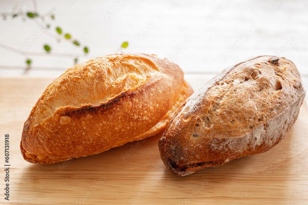 2種類のフランスパン