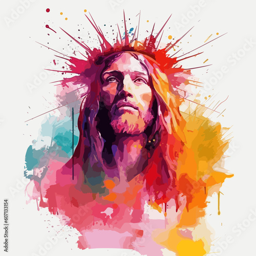 religious spiritual gospel grace bles vector illustration photo