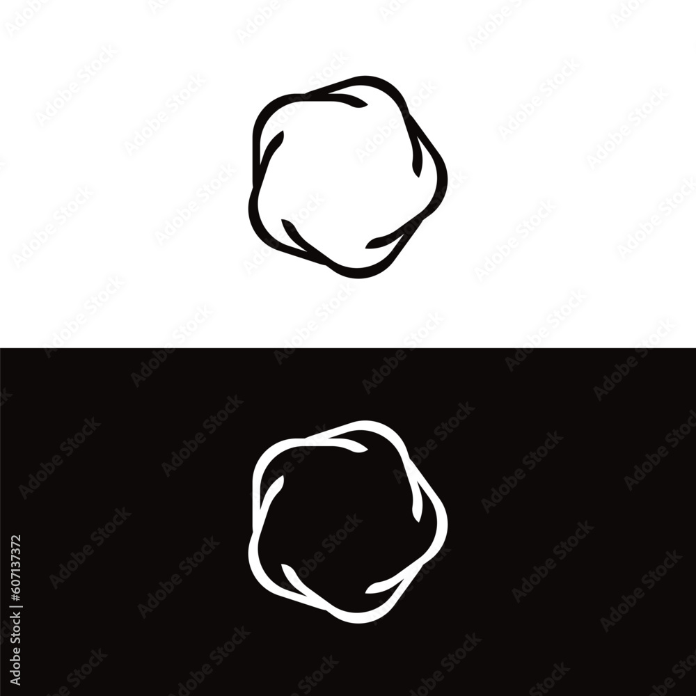 Round circular banner frames, borders, vector hand drawn Round circular banner frames, borders, vector hand drawn