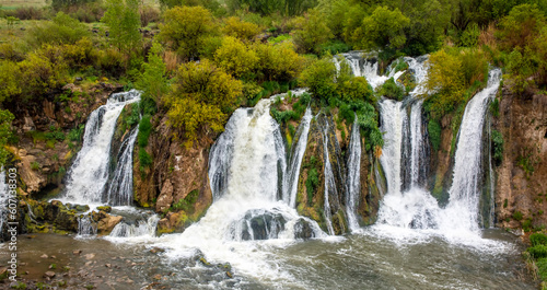 Muradiye waterfall  located on the Van - Do  ubeyaz  t highway  is a natural wonder that is frequently visited by tourists in Van.