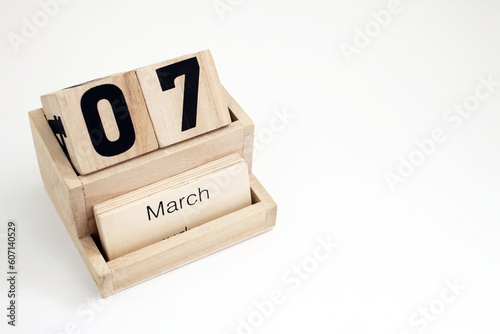 Fényképezés Seventh Of March Perpetual Calendar
