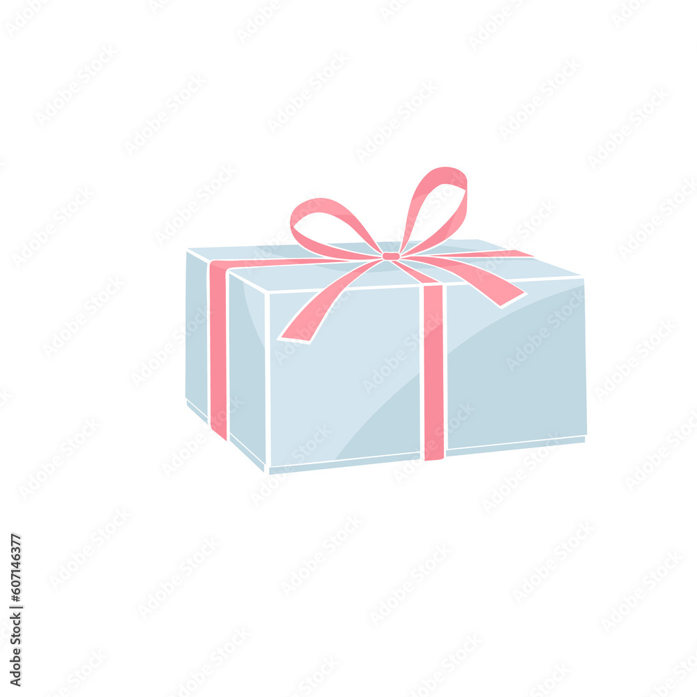 Obraz premium gift box with ribbon