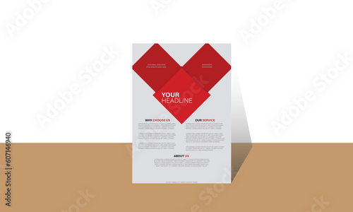 flyer design with lively color.
