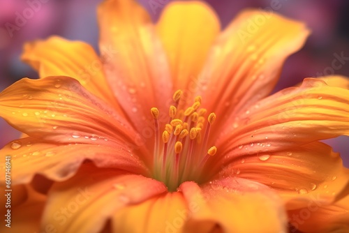 Beautiful bright fresh flower realistic photography realis.Generative AI