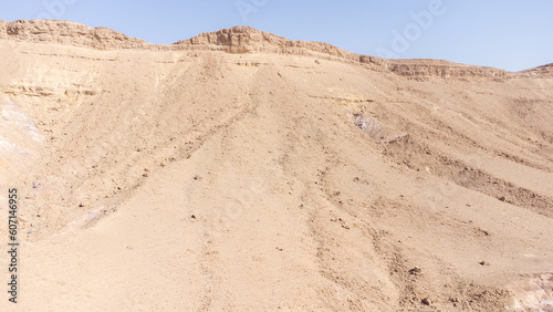 sand dunes in the Negev desert, Ramona, Israel