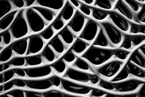 Beauty of abstract forms and textures. Generative AI