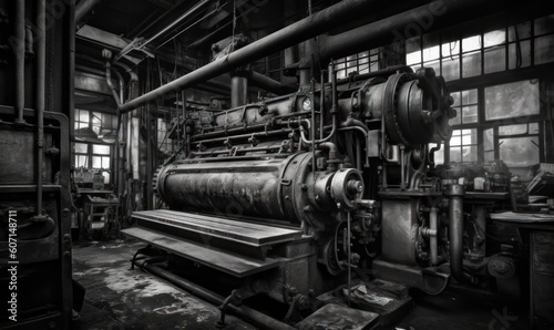 steam locomotive in the factory HD 8K wallpaper Stock Photography Photo Image