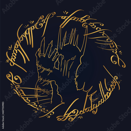  lord ring dark middle earth