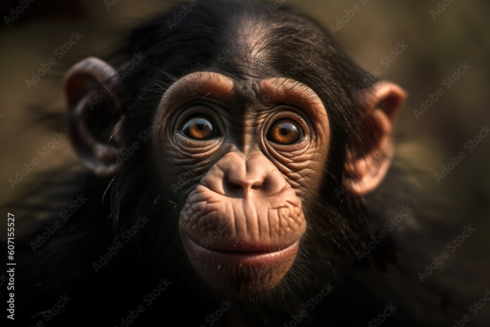 Endearing Soul: Baby Chimp's Expressive Connection.
Generative AI Endearing Soul: Baby Chimp's Expressive Connection.
Generative AI