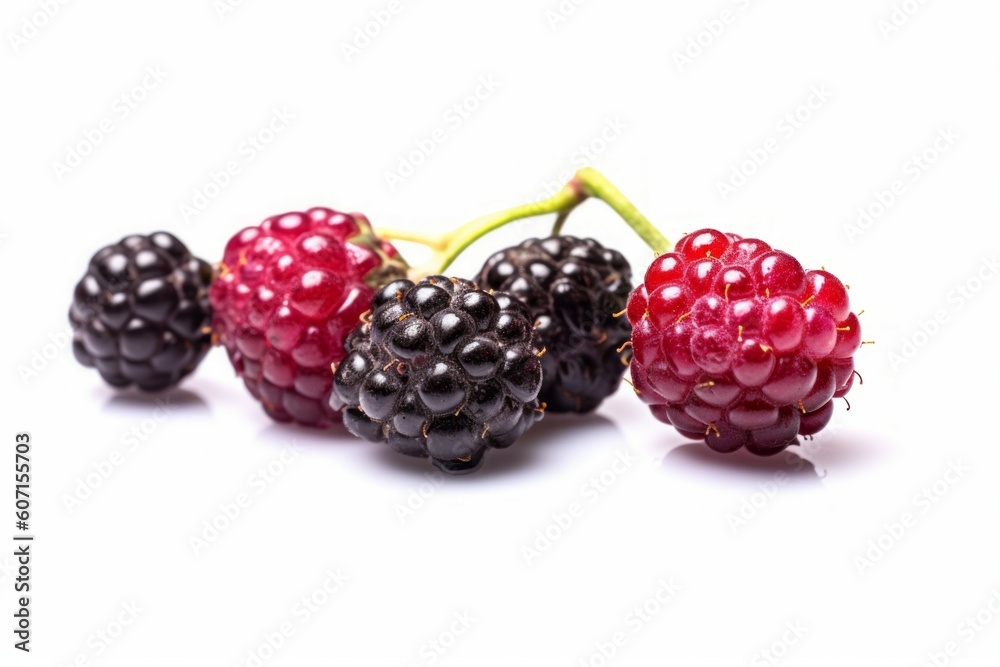 Appetizing tasty dewberry. The concept of proper nutrition and vitamins in the crop. AI generated, human enhanced. Appetizing tasty dewberry. The concept of proper nutrition and vitamins in the crop. AI generated, human enhanced.