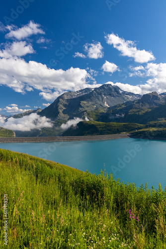 Landscape near Lac du Mont Cenis  Savoy  France