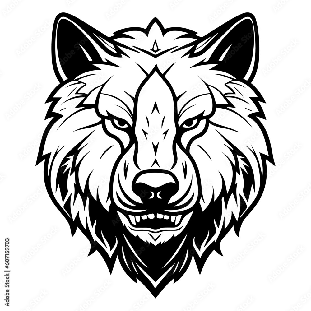 Wolf mascot