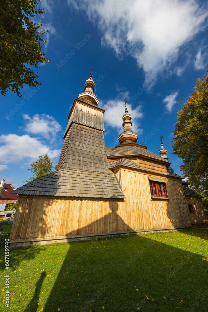 Church of Saint Michael Archangel, UNESCO site, Ladomirova, Slovakia Church of Saint Michael Archangel, UNESCO site, Ladomirova, Slovakia