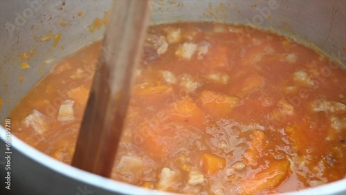 Traditions Unveiled: Slow-Motion Delights of Argentine Patriotic Celebration with Locro 2