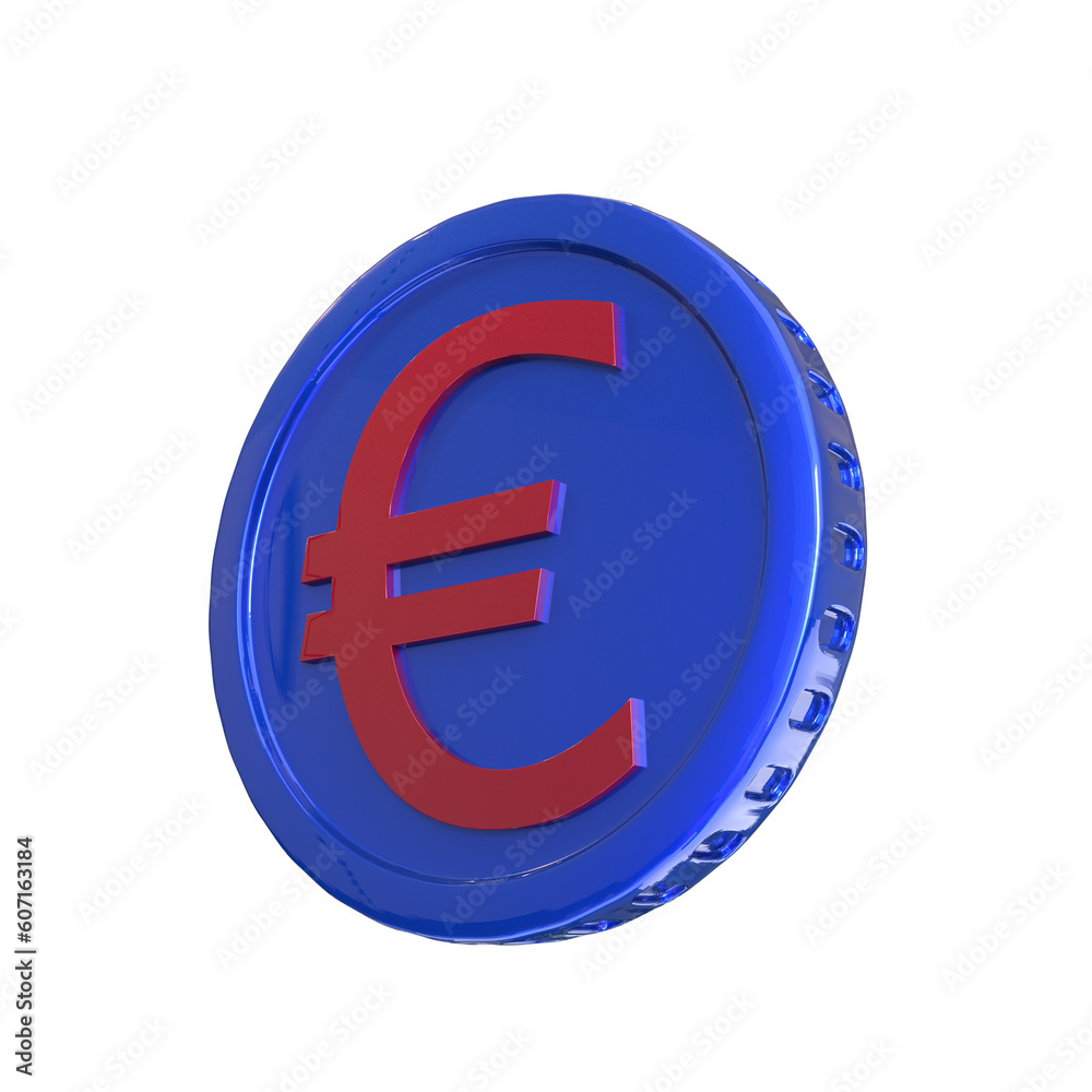 3d illustration euro coin icon money 3d render
3d illustration euro coin icon money 3d render